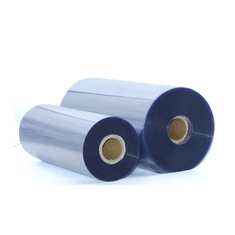 500 micron Food Grade Transparent Rigid PVC Film Roll For Blister Packaging
