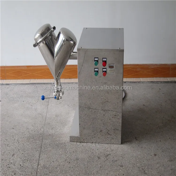 Pesticide Powder small lab v type mixer