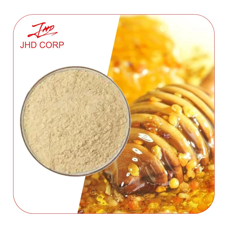 JHD Bulk 100% Natural Extract 10-Hda 6% Lyophilized Royal Jelly Powder For Bee
