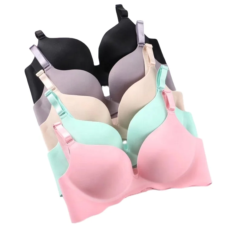 Low Price Comfortable Seamless Wireless Women Push Up Lingerie Y Gather Bra