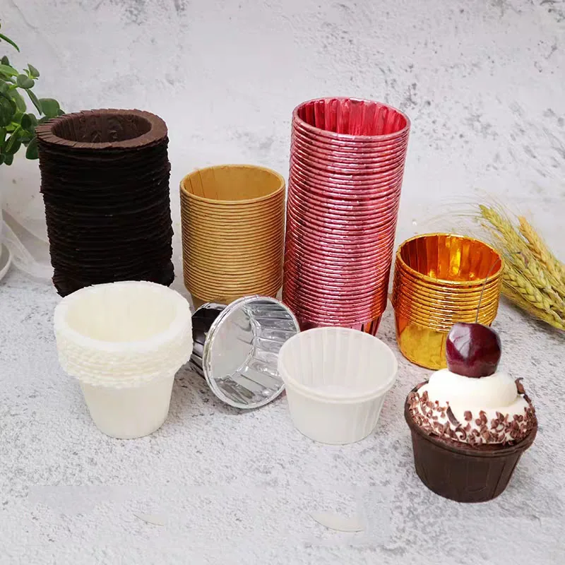 2020 г. товары для выпечки на день рождения оригинальные новые Мультяшные формы однотонные Белые и розовые Бумажные Формочки кексов