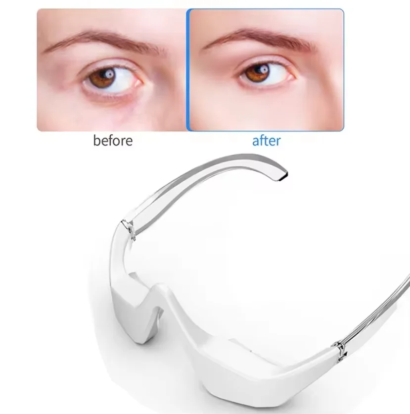 Top-ranking 3D  Led Red Light Therapy Device  Ems Eye Massager For Eye Wrinkle Dark Circle Removal