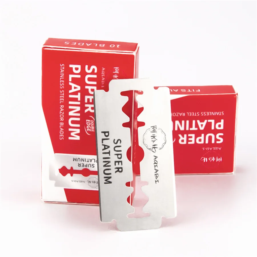 Stainless Steel Sharp Barber Razor blade 10 pieces one box