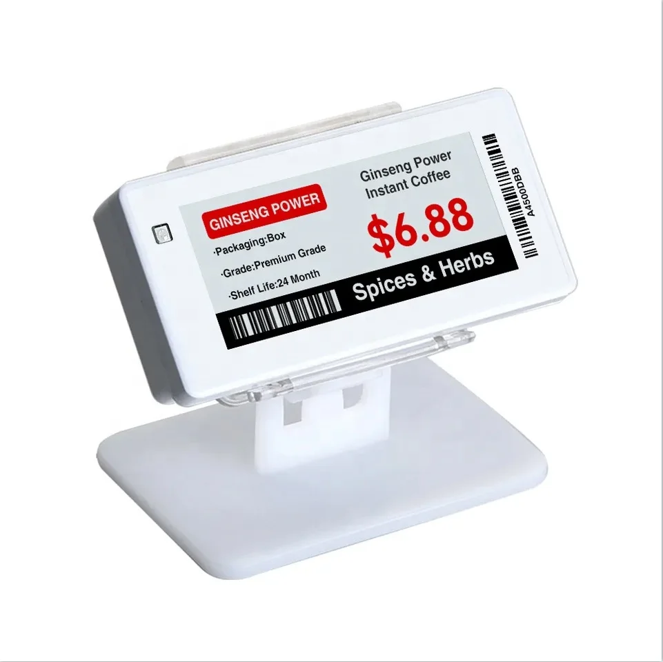 2 4 ГГц 13 дюймов электронная этикетка с беспроводным управлением ESL label E-ink ценники для