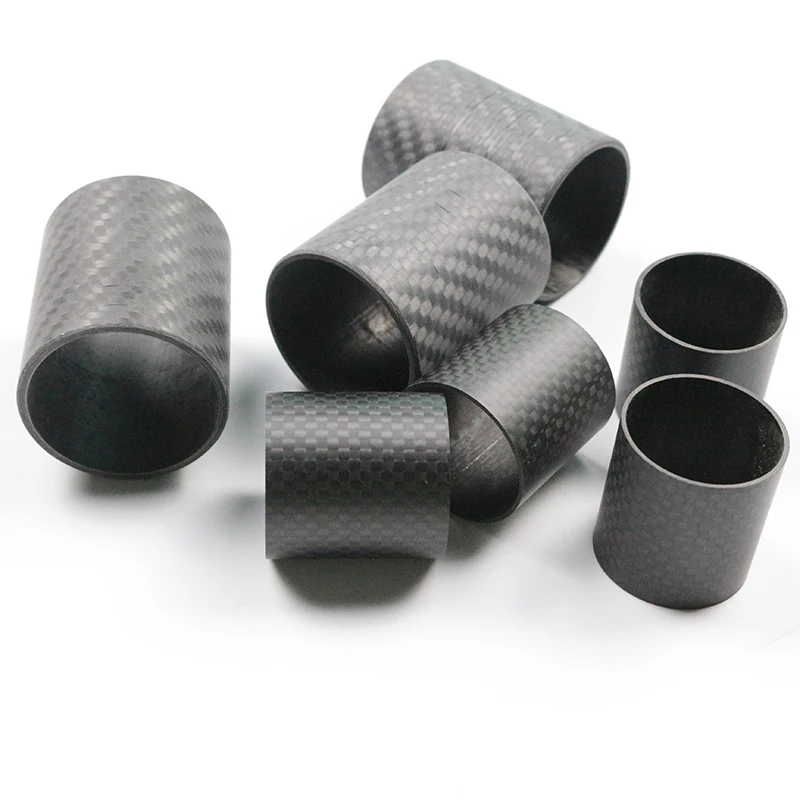 3k Customized Dimension Good Quality Heavy Duty High Modulus Carbon Fiber Round Tube