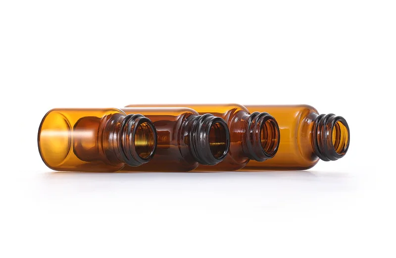 5ml 10ml 15ml 20ml Amber Transparent Small Glass Perfume Bottle Mini Portable Refillable Atomizer For Fragrant Oil Packaging