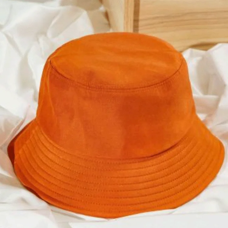 Custom Famous Brand Bucket Hat New Designer Ny Vintage Orange Bucket Hat