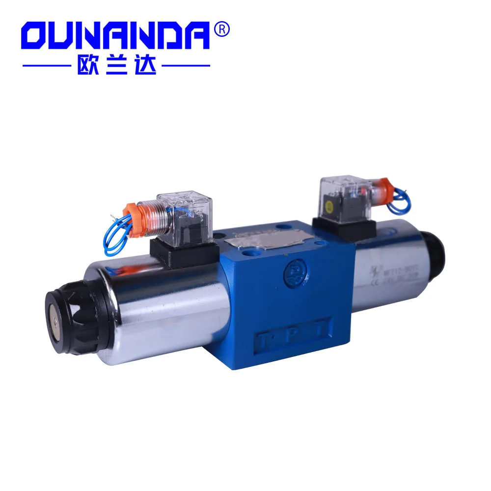 HUADE Series Electromagnetic Reversing Valve 4WE10E31B/CG24N9Z5L Hydraulic Solenoid Valve
