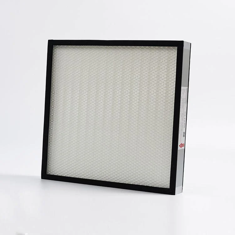 Mini Pleat Hepa Filter H13 H14 High Efficiency Air Filter For Ventilation System