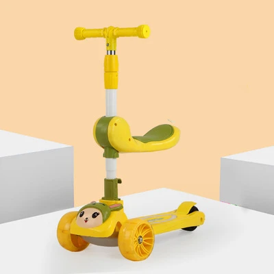 new model cheap price high quality multi-function children kick scooters,foot scooters kids mini baby scooter with led light