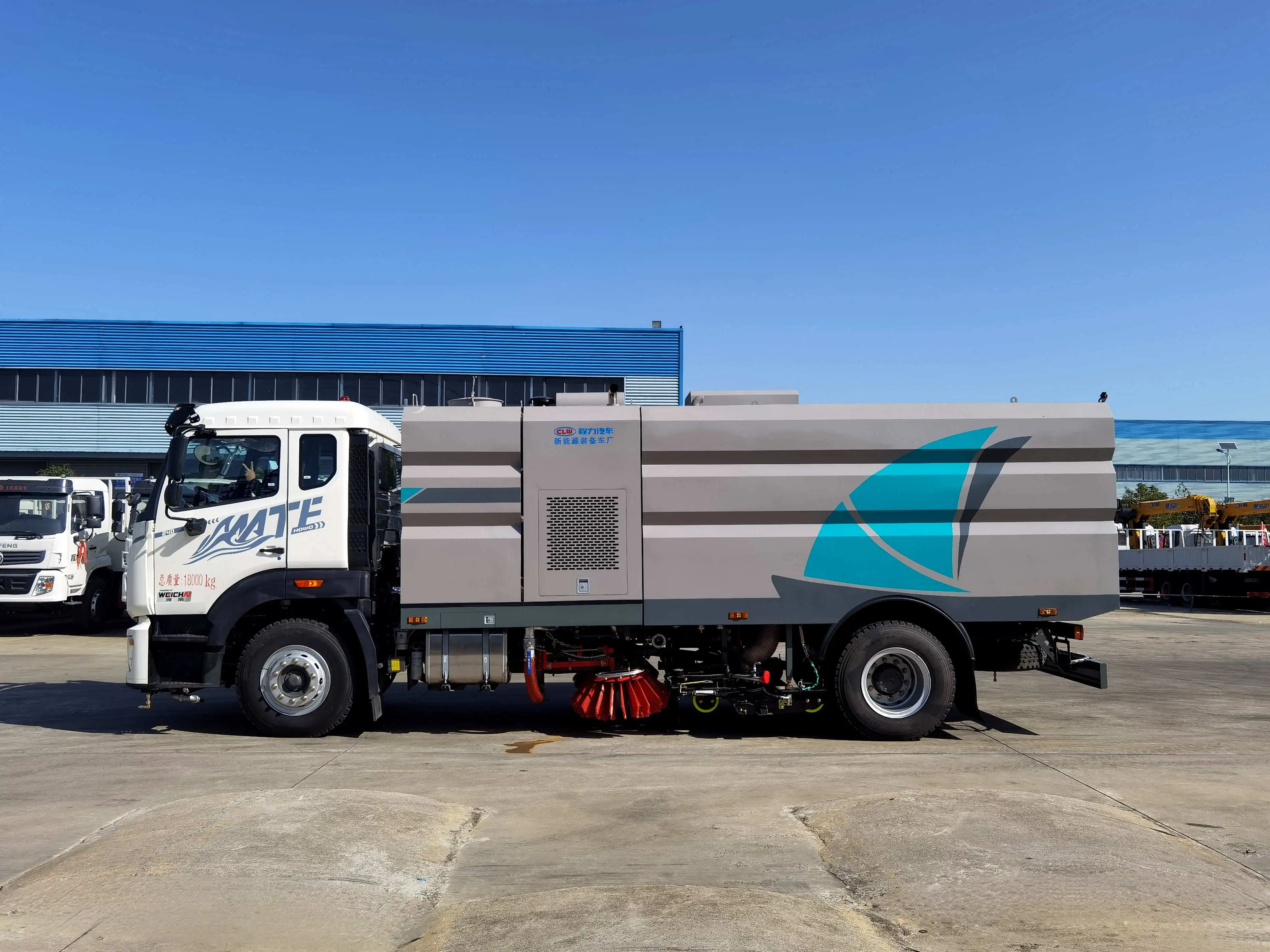 Заводская распродажа хорошая цена howo Dongfeng 16 куб для мойки и подметания дороги грузовик уборочной машины продажа экспорт с завода
