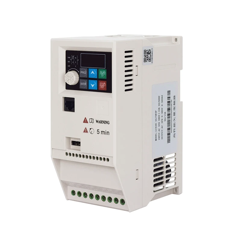 220V or 380 three Phase motor Input to 3 Phase Output 1 HP ac drive 1.5KW 2.2KW VFD inverter for Mask Machine Application