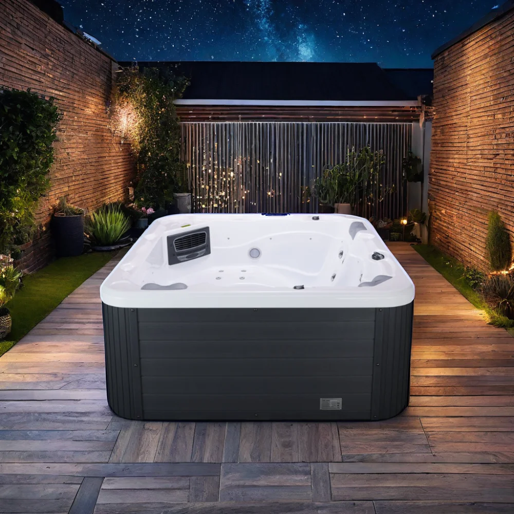 Blissful Whirlpool Sanctuary Cozy Home Wellness 5-person quality luxury  hottub