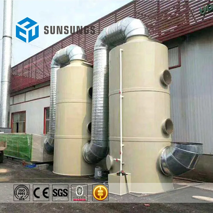 
Wet Air Scrubber Gas Absorption Column for Chemical Industry 