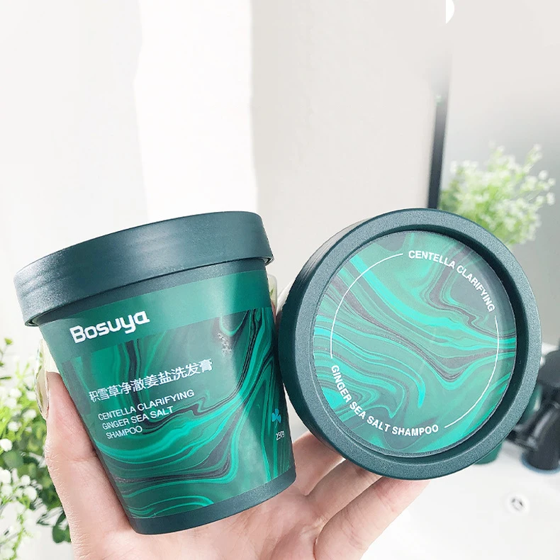 Centella Ginger Sea Salt Shampoo Anti Dandruff Shampoo Dandruff Treatment Shampoo for Scalp Itching Scalp Care