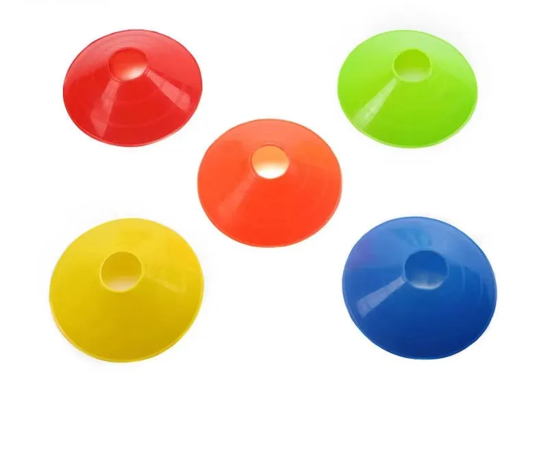 Custom Logo Wholesale Sports Football Training Cones Soccer Disc Cones agility cones