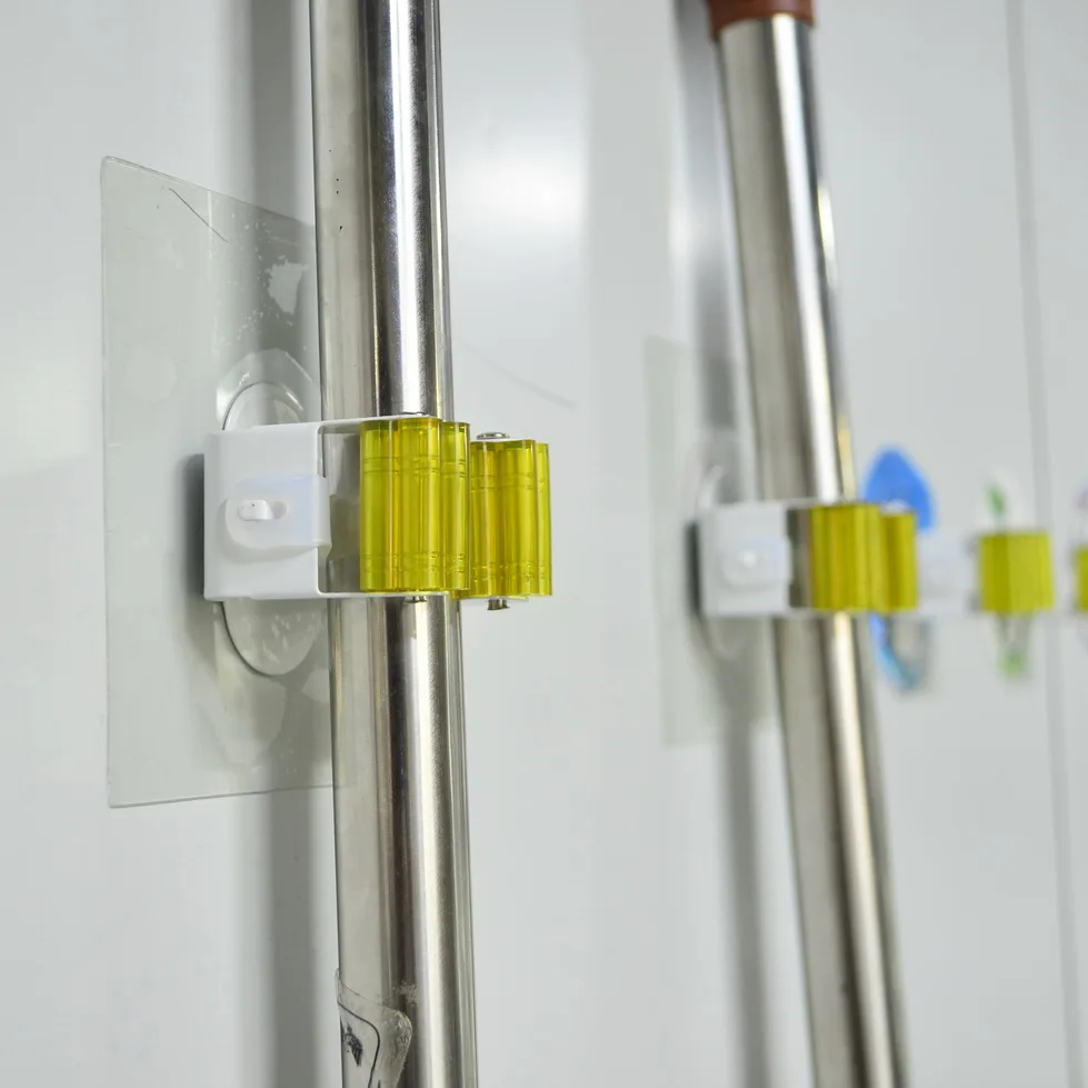 Super Anti-Slip Mop and Broom Holder for Closet