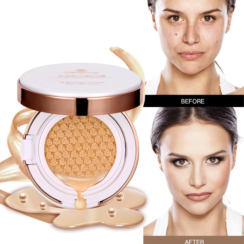 Oem Cosmetics Makeup Air Cushion Foundation CC Cream Long Lasting Moisture Brighten Foundation BB Cream 30g