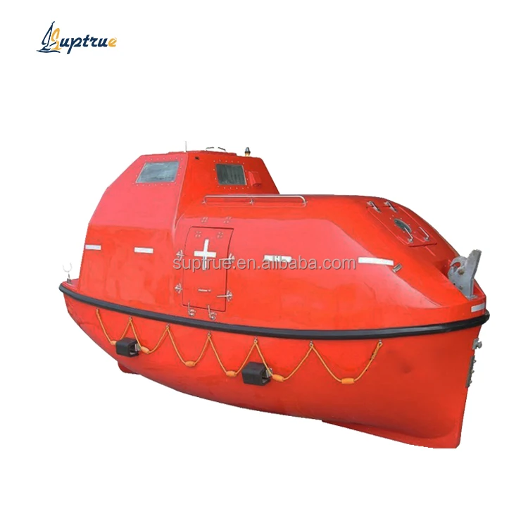 Marine safety equipment Solas rescue FRP fiberglass lifeboat