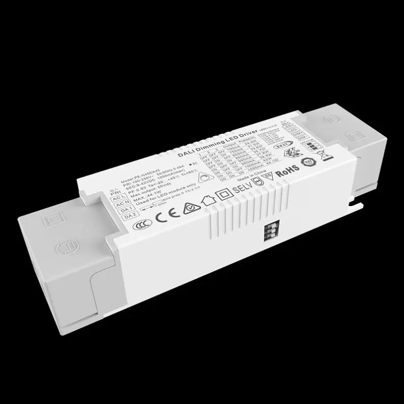 12V 24V 36V 48V CV Постоянное напряжение DALI Dimmable DALI-2 PUSH Dim Светодиодный источник питания светодиодный драйвер
