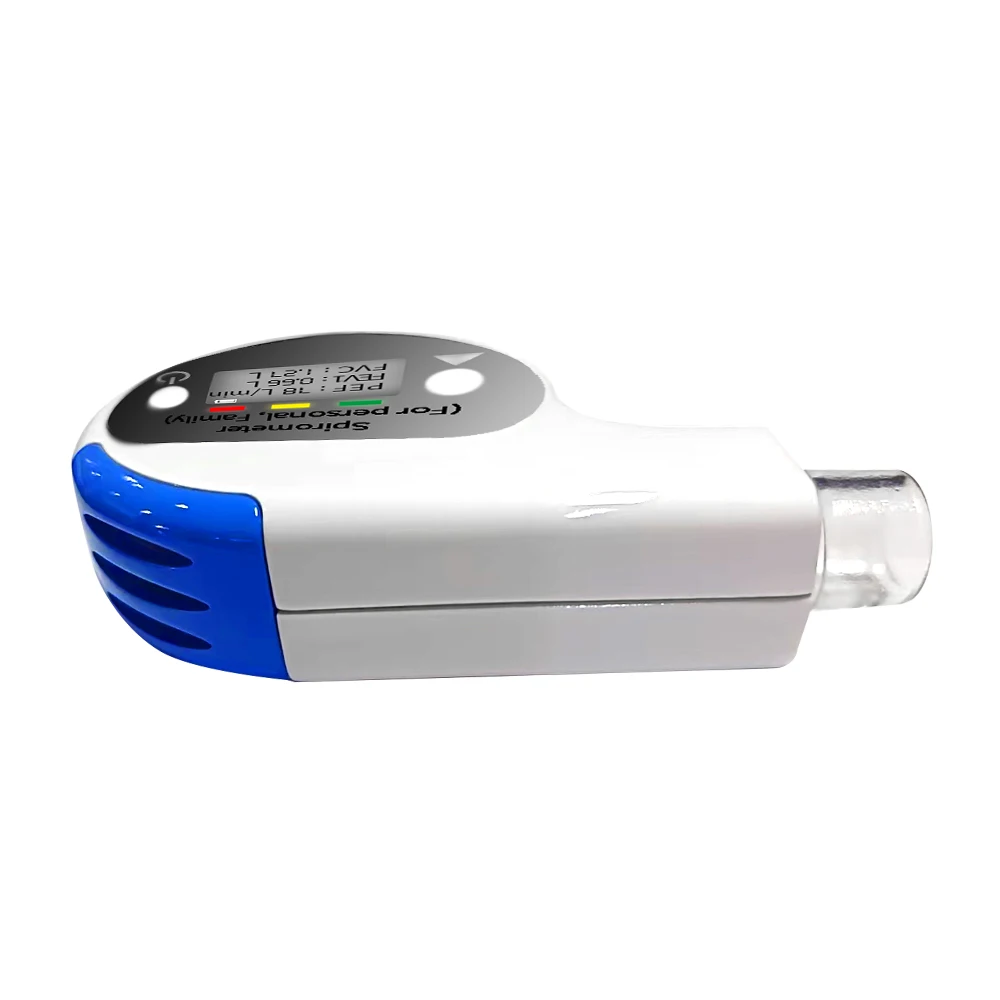 Peak Flow Meter  Portable Breathalyzer Non-contact Painless Spirometry Instrument Analyzer Vital Capacity Tester JSC-618