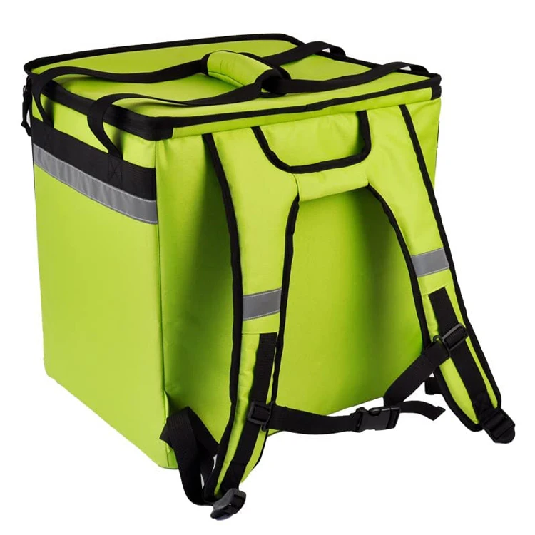 Expandable catering cooler bag bike motorbike 50L XL large food delivery bag backpack for pizza hot just eat