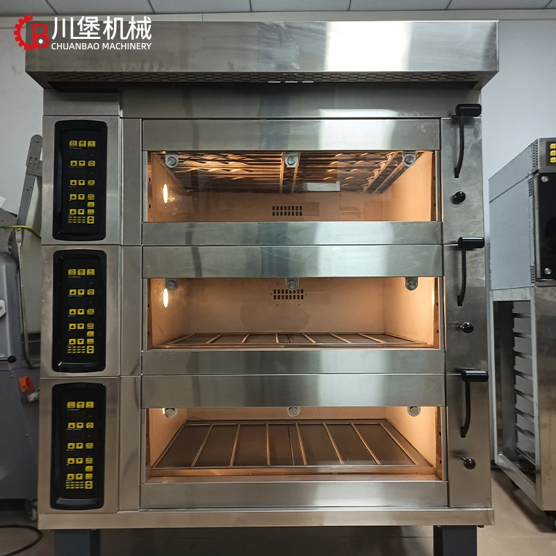 Baking Equipment Automated European Oven with Even Heat Distribution and Large Capacity