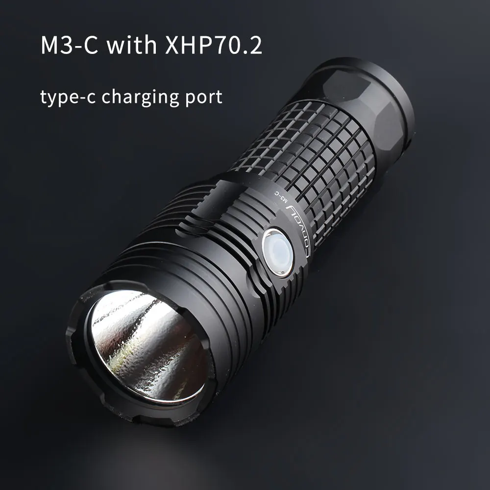 Конвой M3-C с XHP70.2 26650 перезаряжаемый фонарик