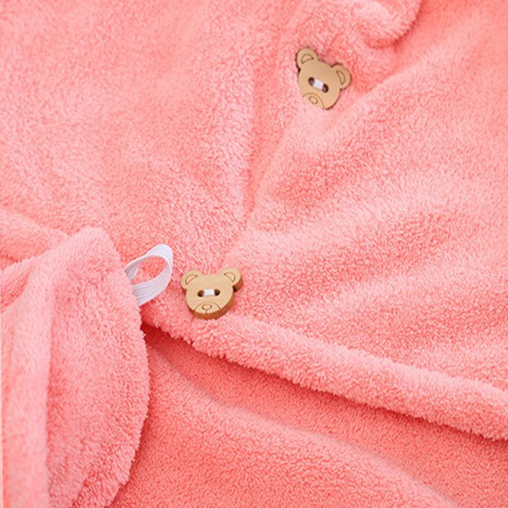 t shirt material turban microfiber coral velvet dry double layer hair towel wrap