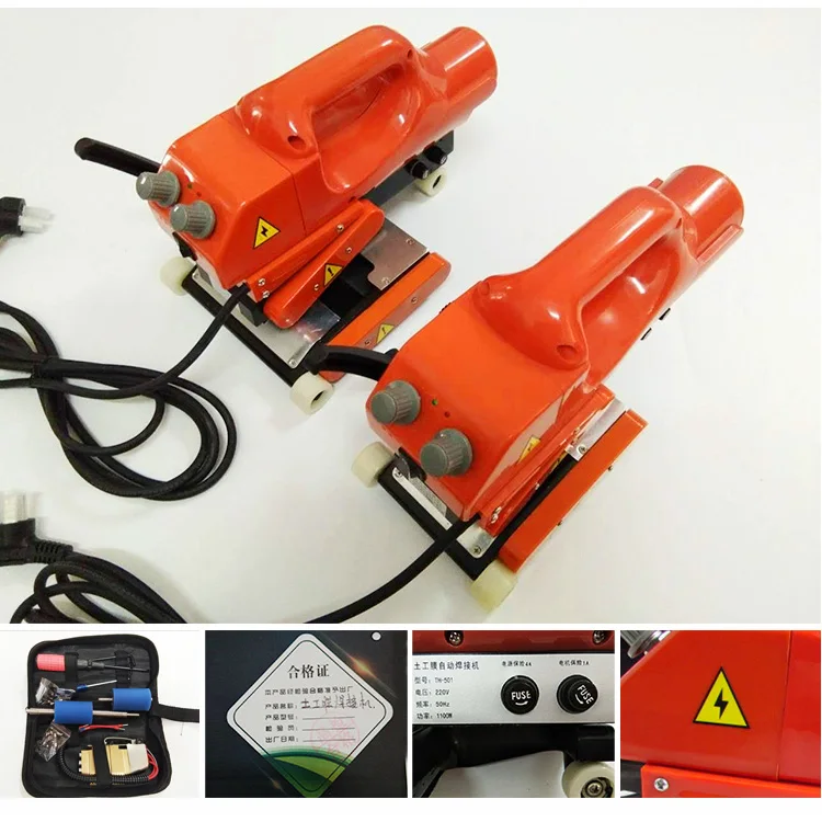 Hdpe Geomembrane Welding Machine For Hdpe Pond Liner