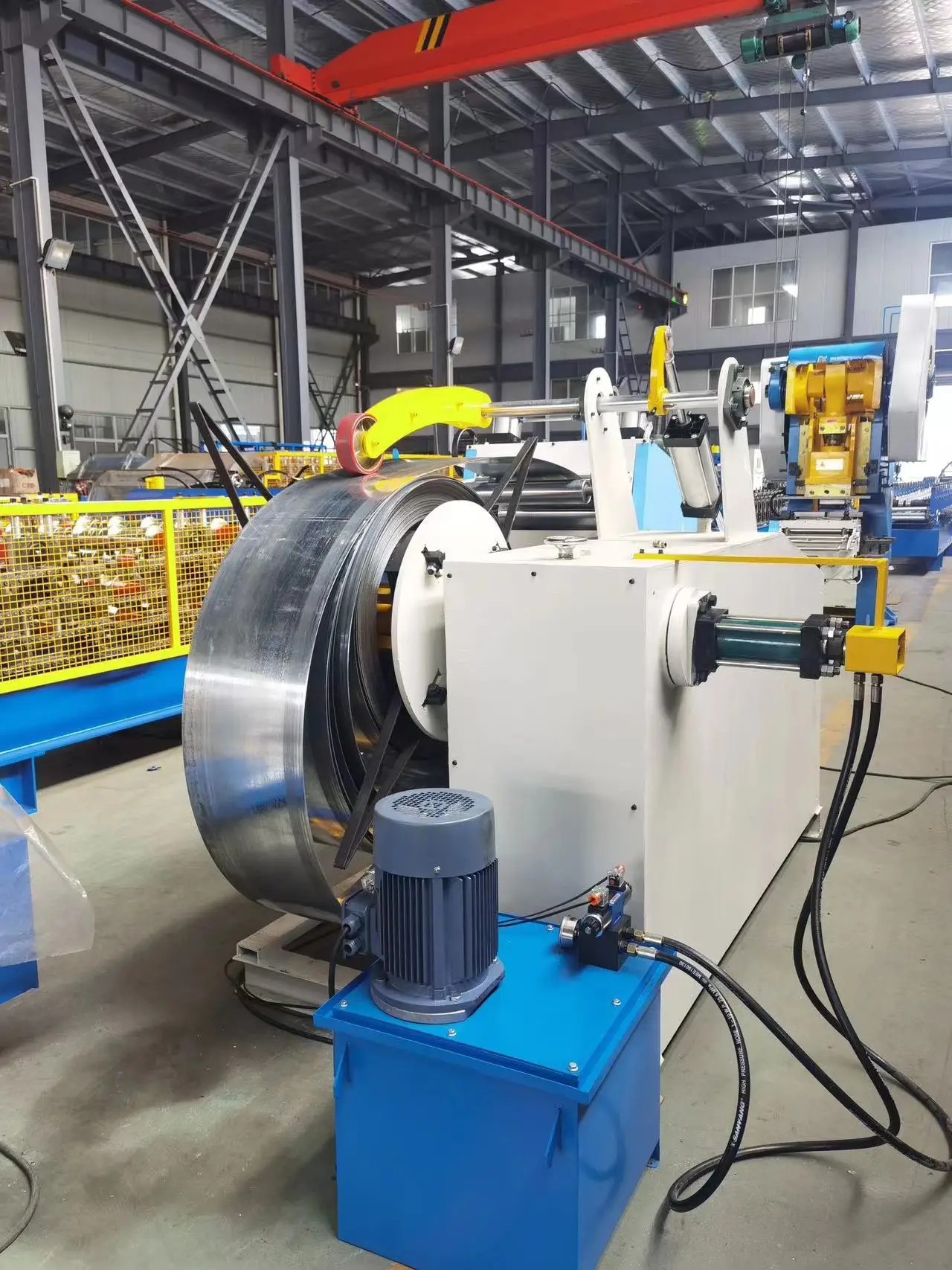 2023 High Quality Cable Tray Making Machine And Scaffolding Roll Forming Machine Made By BN