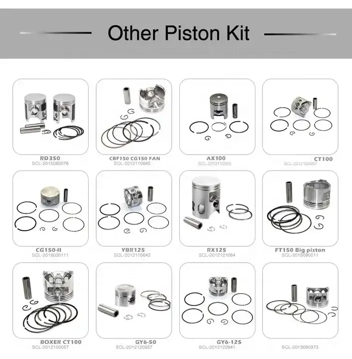 50MM STD Piston Kit 50MM for AX100 12100-23400