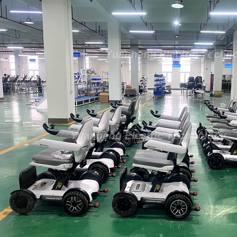 Hot Selling elderly wheelchair portable folding electric wheelchair scooter