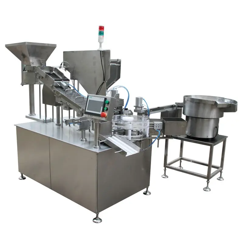 High Speed Automatic Vitamin C Effervescent Tablet Tube Filling  & Sealing Machine