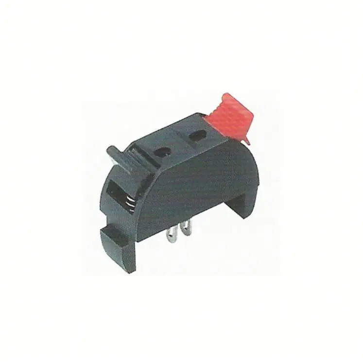 on-off-on self-locking black color rocker switch kcd1 b3