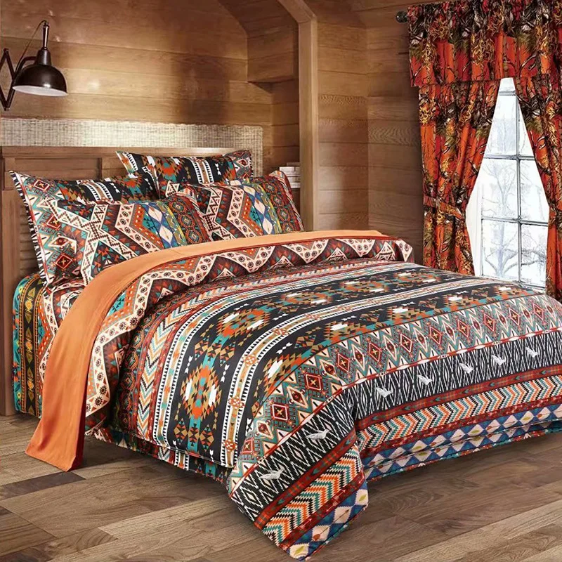 Высококачественное покрывало для кровати из 100% полиэстера стеганое микрофибры большого