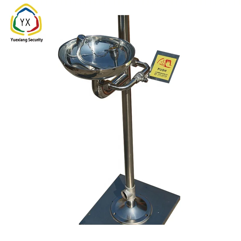 Factory Outlet Combination 304 Stainless Steel Eye Washer and Shower