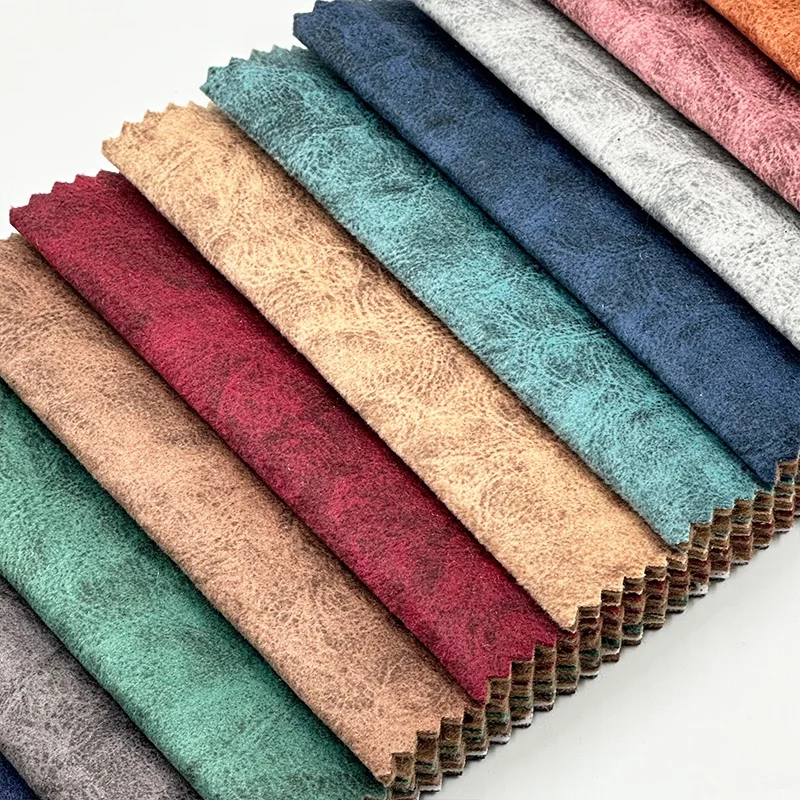 Home furniture textiles sofa fabric wholesale plain printed holland velvet polyester velvet fabric for headboard sofa