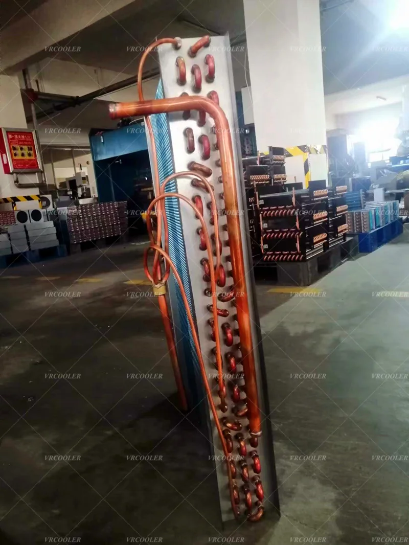 Cst Aluminum Tube Fin Heat Exchanger Coil Evaporator Condenser Refrigeration Cooling Coils