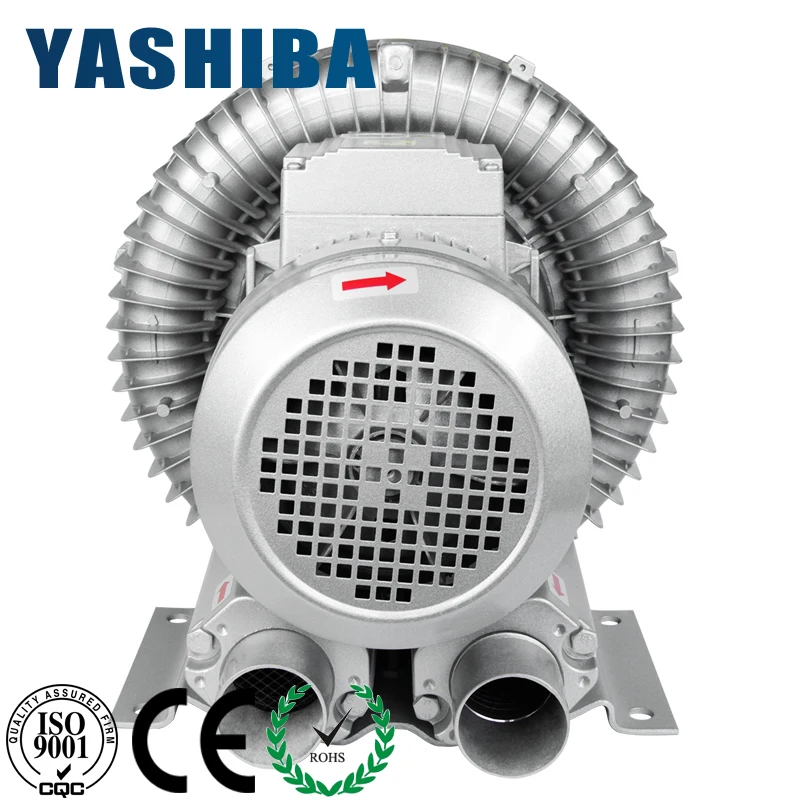 Воздуходувка YASHIBA промышленный вентилятор для аквакультуры 4HP 3KW380v с боковым