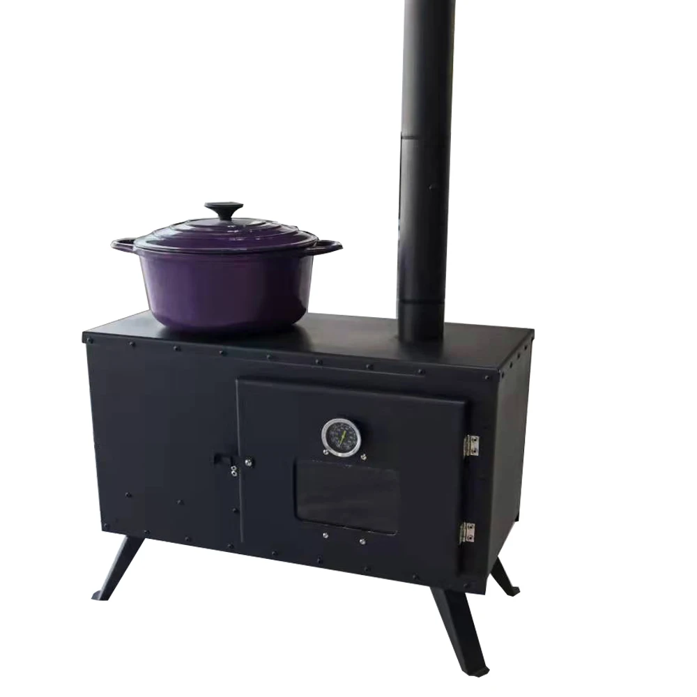 wood burning stove  with oven camping stove portable tent stove with oven