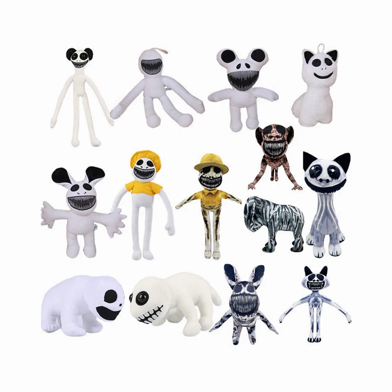 Manufacture peluches de zoonomaly plush zoo animal stuffed monsters gifts pillow cartoon zoonomaly horror game doll