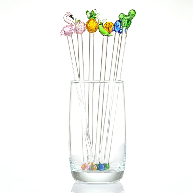 Shaker Mixer Drink Juice Stirring Rod Clear Items Acrylic Glass Stirrer For Batch Cocktails Large Stirrer