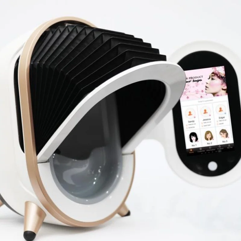 High definition skin scanner analysis ce approved face testing UV skin diagnose facial scanner skin analyzer