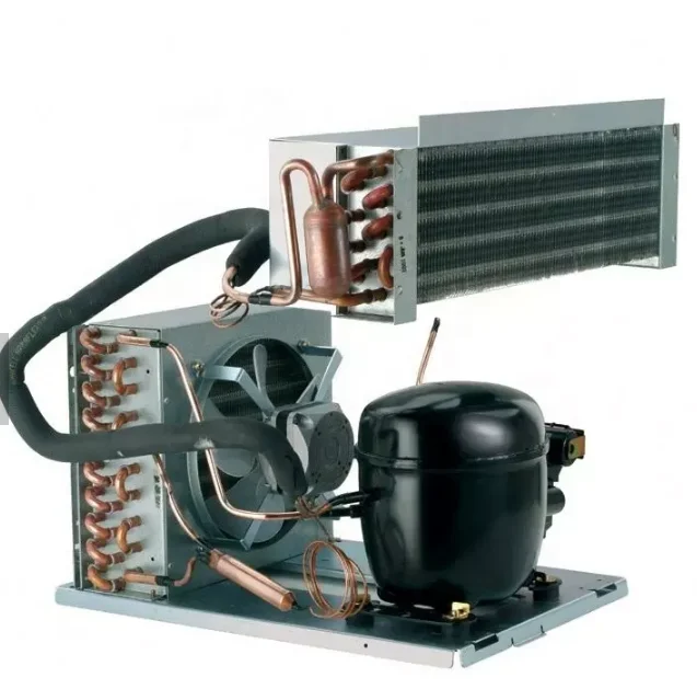 12VDC Mini Compressor Condensing Unit With Micro Channel Condenser