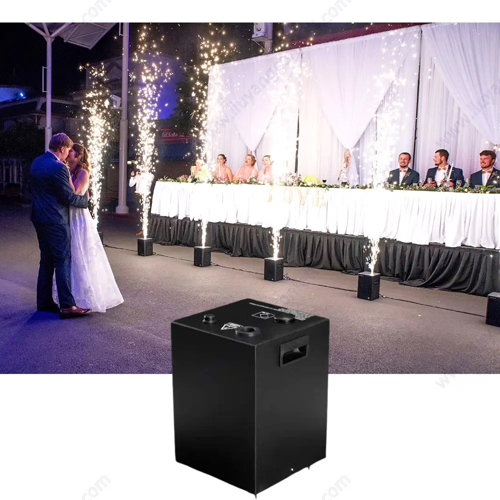 Аппарат холодной свечи dmx 600 Вт для свадьбы вечеринки станок машина фонтана