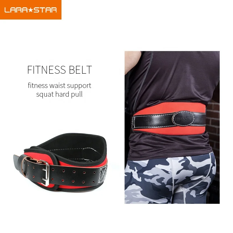 professional PU leather lifting belt Fitness Weight Belt Gym Exercise EVA Power Lifting Weightlifting Belt