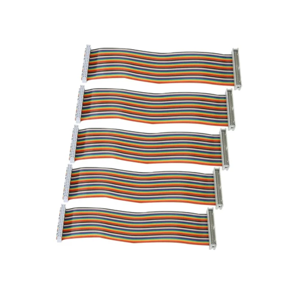 Customized Idc Cable 16 Pin 7Pin 20Pin 40 Pin Cable Flat Ribbon Idc Flexible Flat Ribbon Ffc Cable Connectors Wire Harness