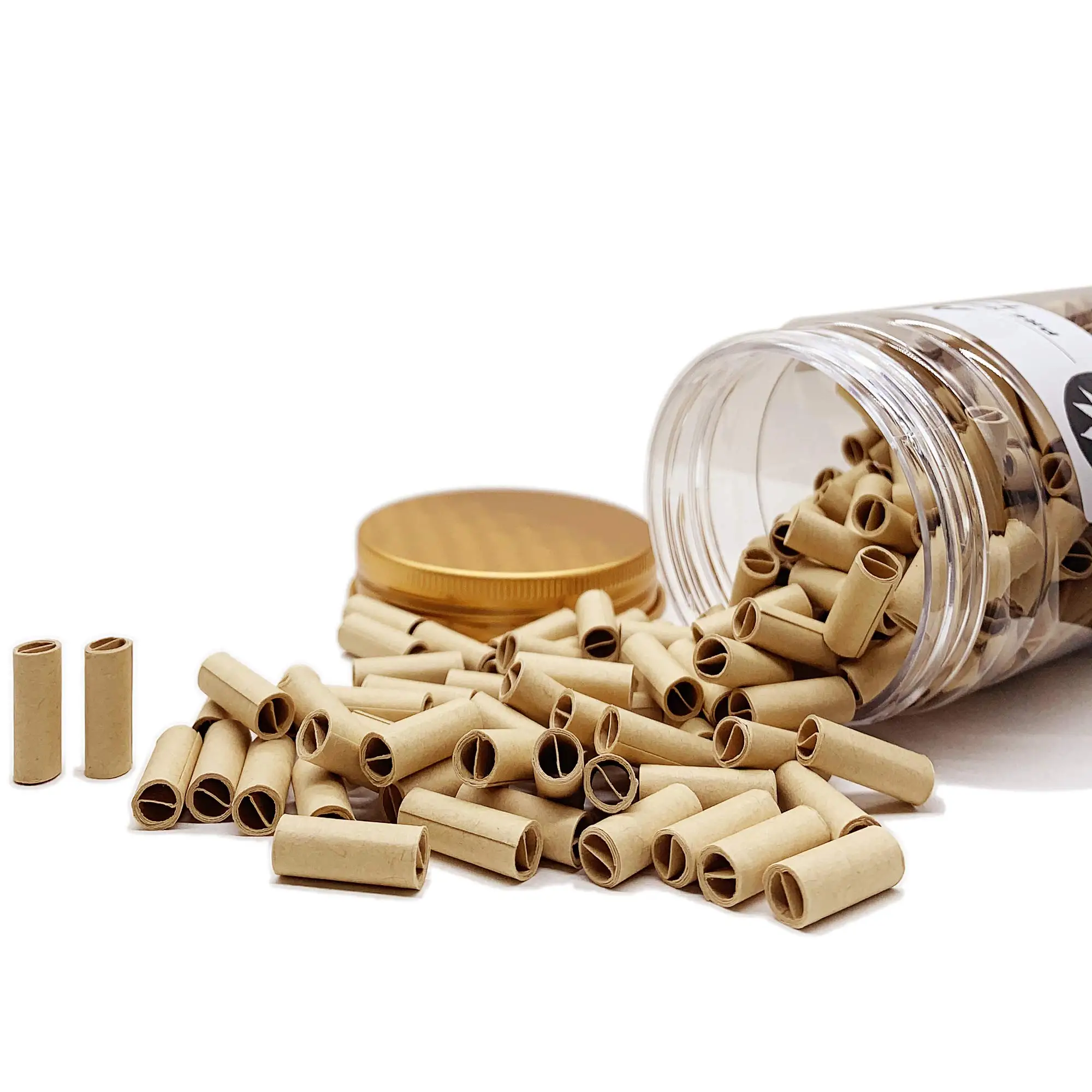 Original Unbleached Pre Brown Rolled Tips Cigarette Hornet Filters Tips