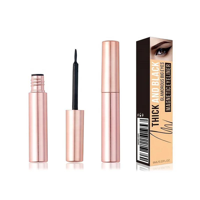 
Transparent Clear Black Private Label Magnetic Pencil Liquid Liner Magnetic Eyeliner Pen Private Label Eye Pen Eyeliner 